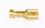 Flachsteckhülse mit Rastnase, 6,3 mm 0,5 - 1,0 mm³
